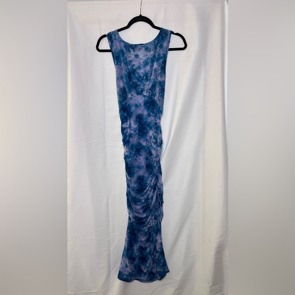 Free People Take Me Away Mesh Midi Dress Size Medium - Picture 3 of 10